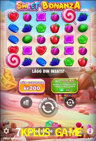 7KPLUS GAME — Sweet Bonanza slot | Play on Android APK & iPhone for real money | Pragmatic Play